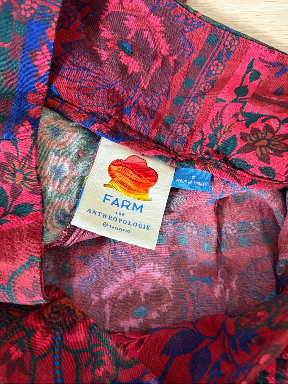 Farm Rio Wide-Leg Pants Small - Picture 12 of 12